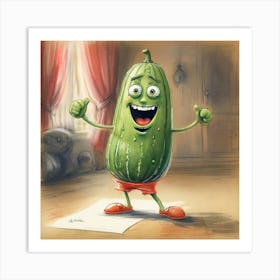 Pickle 6 Art Print