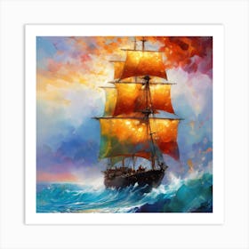 Sailing Ship Art Print