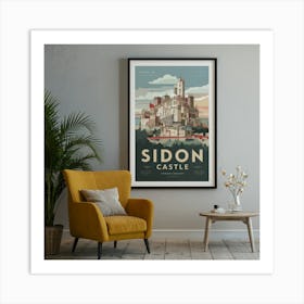 Siddon Castle Art Print