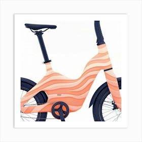 Electric Bike Art Print