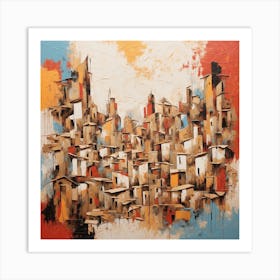 Village Art Art Print