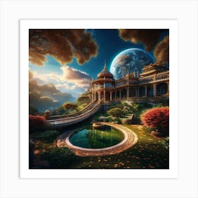 Asian Palace Art Print