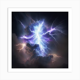Lightning 1 Art Print