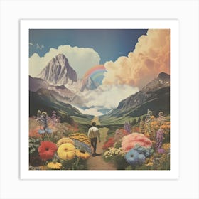 Walk The Rainbow Art Print