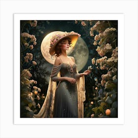 Full Moon 1 Art Print