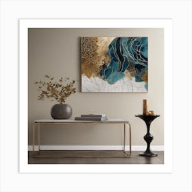 Abstract Abstract Painting 1 Art Print