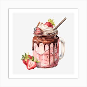 Ice Cream Sundae 9 Art Print