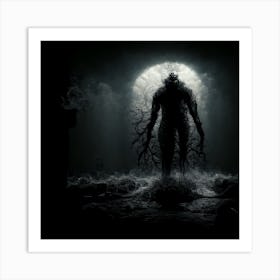 Phantom Of The Forest Art Print