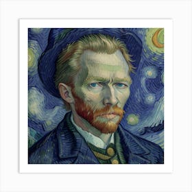 Van Gogh Tribute Art Print