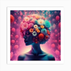 The Power Of Flowers Art Print