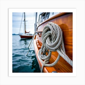 Sailboat On The Water 1 Art Print