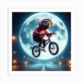 E.T Going Home Art Print