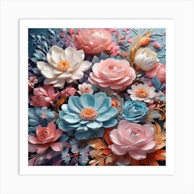 Flower Arrangement Art Print