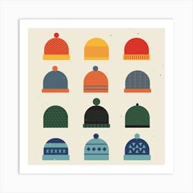 Hats Art Print