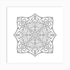 Mandala Design Art Print