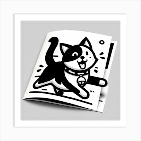 Kitty Cat 1 Art Print