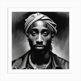 Tupac 3 Art Print