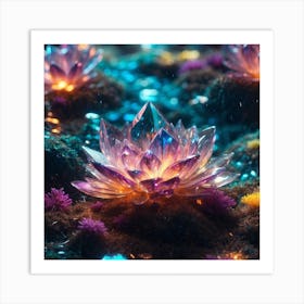 Lotus Flower Art Print