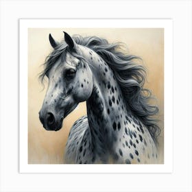 Polo Horse 1 Art Print