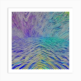 3d Background (88) Art Print