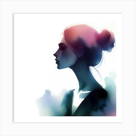 Portrait Of A Woman 30 Art Print