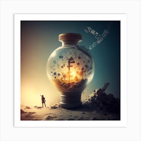 Light Bulb 1 Art Print