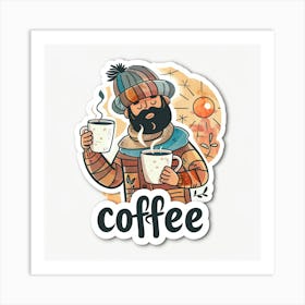 coffee4 Art Print