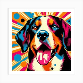 Bernese Mountain Dog Art Print