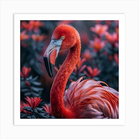 Flamingo 12 Art Print