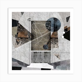 Framework Square Art Print