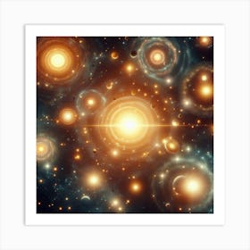 Galaxy - Galaxy Stock Videos & Royalty-Free Footage Art Print