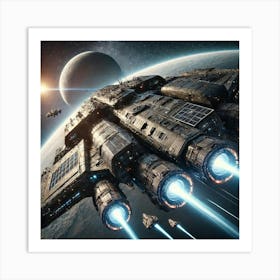 Eclipse Class Dreadnought Converted Art Print