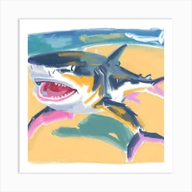 Tiger Shark 07 Art Print