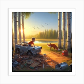 Im Wald Art Print