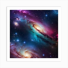 Galaxy Wallpaper 20 Art Print