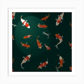 Koi Fish 90 Art Print