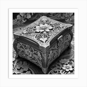 Ornate Jewelry Box Art Print