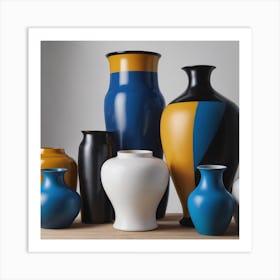 BB Borsa Vases Appachi Art Print