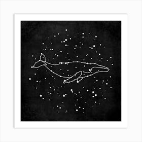 Whale Constellation Art Print