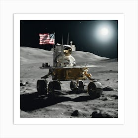 Moon Rover 1 Art Print