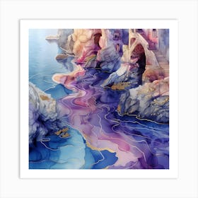 Castle On The Water Art Print