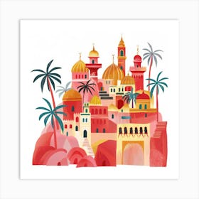 Islamic City 4 Art Print