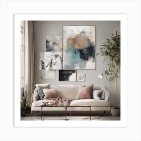 Abstract Painting 1 Art Print