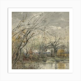 Pond d Art Print