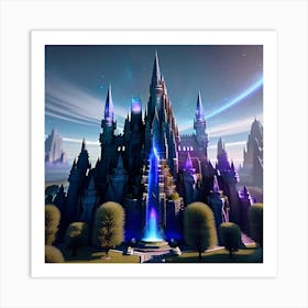 Castle In The Sky 4 Art Print