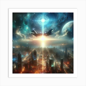 Space City Art Print