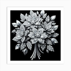 Bouquet Of Diamonds Art Print