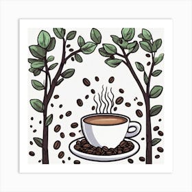 Coffee Tree 10 Art Print