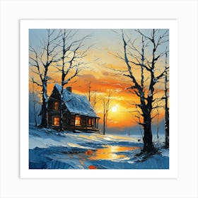 Beautiful Sunset Art Print