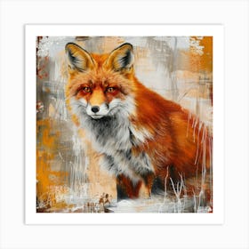 Born Wild Series. Red Fox Poster